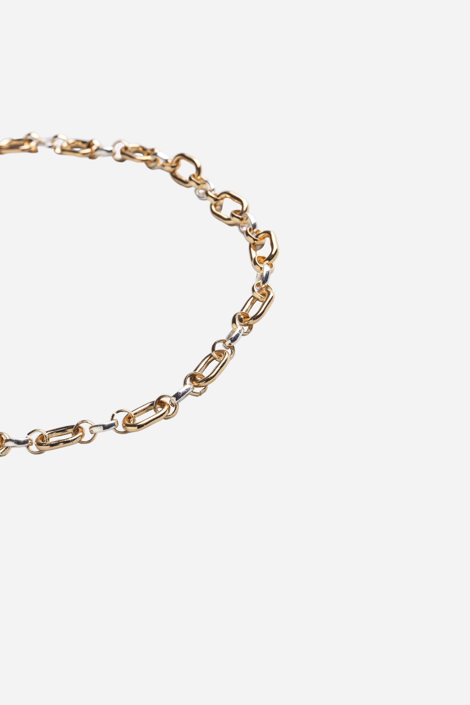 Geometric Link Necklace, , image 2